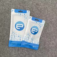 Sacs d'emballage personnalisés pour téléphones, accessoires électroniques, de téléphone portable, en plastique, avec Logo imprimé, consommables, 50 pièces