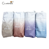 YS-5007 Fournisseur d'usine Mini parapluie pliable UV Couleurs dégradées Anti-UV Ouverture facile Ouverture manuelle Personnalisé Parapluie de poche à 5 plis