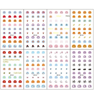 Adesivi per Unghie Personalizzati 3D con Frutta, Animali, Stelle, Decorazioni Fai-da-Te per Bambine e Bimbe - Product Image 4