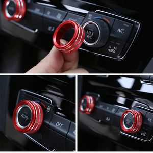 Auto Airconditioning & Audio Knoppen Trim Metaal voor BMW F30/F34/F20/F21/F46/X1/F48/X2/F39/F32/F33 1/2/3 Serie GT - Product Image 3
