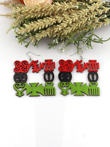 Bông Tai Gỗ <span class=keywords><strong>Blaster</strong></span> To <span class=keywords><strong>Blaster</strong></span> Cắt Laser - Product Image 4