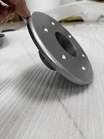 Base de fixation de table ronde Fudu RV moderne de qualité supérieure en ABS, anti-vibration, résistante à la rouille et à la corrosion, garantie 1 an