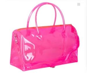 Bolsa de Mano Transparente de PVC para Mujer, Personalizable Sin Logotipo, Estilo Moderno con Cierre de Cremallera - Product Image 4