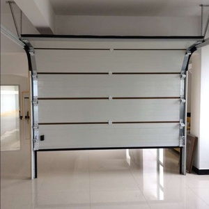 باب كراج أوتوماتيكي من الألومنيوم مع تحكم عن بعد، باب كراج قطاعي كهربائي - Product Image 5