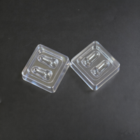 Emballage blister transparent personnalisé de forme spéciale ODM OEM pour ampoules et accessoires de quincaillerie