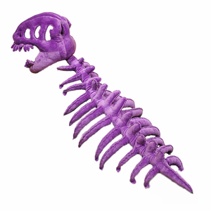 Giáo dục STEM học tập khủng long Skeleton đồ chơi sang trọng di chuyển khớp siêu mềm sang trọng vàng dập giảm căng thẳng cho trẻ em - Product Image 2