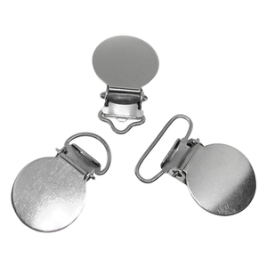 Clips de Metal en Forma de U para Mordedores de Bebé, Hebilla de Pico de Pato, Correa de Acero Inoxidable, Clip para Juguetes, Venta al por Mayor Directa de Fábrica China - Product Image 1