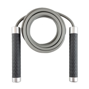 Poignée en Aluminium, <span class=keywords><strong>grande</strong></span> <span class=keywords><strong>corde</strong></span> <span class=keywords><strong>à</strong></span> <span class=keywords><strong>sauter</strong></span> lourde en PVC, avec des roulements <span class=keywords><strong>à</strong></span> boules, pour exercices de gymnastique <span class=keywords><strong>à</strong></span> domicile, 1 LB - Product Image 1