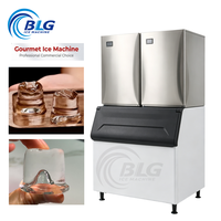 Machine à glace commerciale BLG Commercial Gourmet Ice avec sac de stockage de glace
