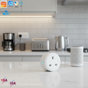 Prise intelligente Wi-Fi Orient/OIT ASP-001 avec prise US, design en alliage d'aluminium, sans moniteur d'énergie - Product Image 4