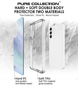 Funda Magnética para Teléfono con Recubrimiento Electrolítico para Samsung <span class=keywords><strong>Galaxy</strong></span> A24 4G A05 <span class=keywords><strong>A13</strong></span> A14 A15 A25 A34 A57 A54, Carcasa de TPU Suave y PC Rígido - Product Image 2