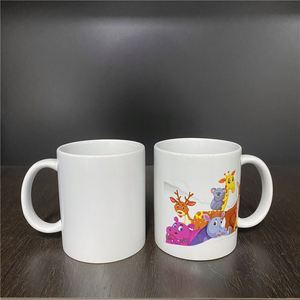 Cocoa Milk Tea <b>Mug</b> DIY Blanks Sublimation Coated 11oz 330ml White Ceramic with Cardboard <b>Box</b> for Heat Press Printing - Product Image 3