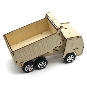 Autocarro con cassone ribaltabile n. 1 durante l'apprendimento e il gioco creativo idraulico scienza/educazione macchinina assemblaggio manuale fai da te - Product Image 2