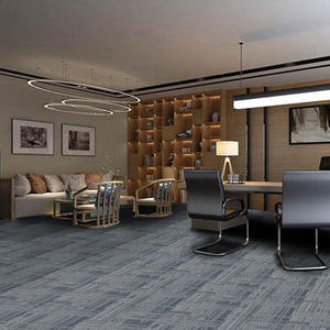 Azulejos de alfombra de oficina de nailon resistentes al fuego Azulejos de alfombra de suelo comercial de diseño moderno 50x50 - Product Image 2