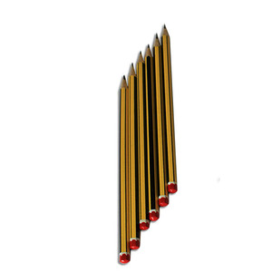 Tube en <span class=keywords><strong>plastique</strong></span> emballé 7 "en bois HB crayon ensemble Lapiz Lapices logo personnalisé imprimé enfants crayon LED pour l'école et le bureau - Product Image 5