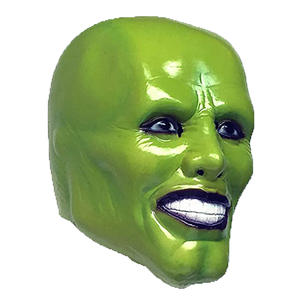 Maschera fronte-retro halloween, maschera facciale di halloween led, maschera di <span class=keywords><strong>lupo</strong></span> di halloween in lattice maschera da clown party halloween - Product Image 6