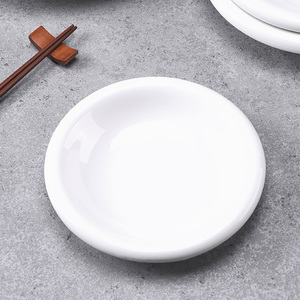 Vajilla con logotipo personalizado para <span class=keywords><strong>restaurante</strong></span>, platos de porcelana de cerámica blanca redonda sencilla, plato de cena, vajilla - Product Image 6