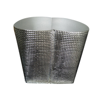 Feuille d'aluminium bulle garder les aliments au chaud pendant longtemps transfert burrito emballage carton boîte spaghetti thermique isolé par boîte