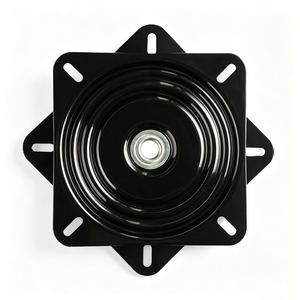 Base pivotante noire pour mobilier, fabrication vietnamienne, marque propre, ODM personnalisé pour chaise de bar intérieure, quincaillerie rotative - Product Image 1