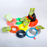 Tondeuses à gazon personnalisées pièce de rechange herbe PA6 Nylon débroussailleuse ligne 1.6mm 2.0mm 2.4mm 2.7mm 3.0mm pour distributeur