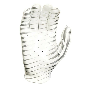 Gants de football américain personnalisés pour jeunes et adultes, légers, avec sangle de poignet réglable, en cuir, à doigts entiers - Product Image 2