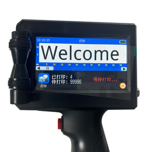 Thiết kế mới xách tay máy in phun cầm tay Nhãn mã máy in liên tục máy in phun cho nhựa thủy tinh ống carton - Product Image 3