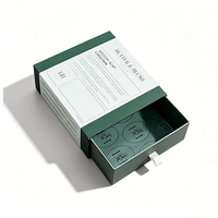 Boîte cadeau personnalisée avec logo imprimé, boîte rigide en papier de luxe pour produits de soin de la peau et savons, avec intérieur personnalisé