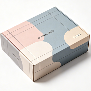 Caja Rígida con Diseño de Animales Dibujados a Mano, Estampado en Dorado, Personalizada, para Recuerdos de Bebé, Caja de Almacenamiento para Juguetes Pequeños - Product Image 1
