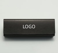 Étuis à lunettes personnalisés avec logo, étui rigide pour lunettes optiques, étui à lunettes de soleil, fermeture magnétique légère, emballage noir et blanc, boîte carrée
