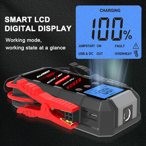 Multifonction Portable Lithium Auto Super Condensateur Démarreur de Voiture Banque d'Alimentation Booster de Batterie Démarreur de Voiture 12V 8250A <span class=keywords><strong>26000mAh</strong></span> - Product Image 5