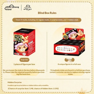 Qimeng Island <strong>WAKUKU</strong> Immediately Open the Cheat Code Series Blind Box Star Same Plush Toy Unisex 14 Years &amp; up Made China Doll - Product Image 4