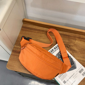Wholesale Custom Logo Waterproof Nylon Zipper Adjustable Stylish Fashion Travel Multi Color Outdoor Sling Bag - Product Image 3