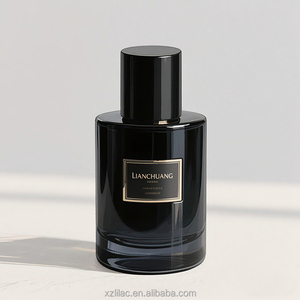 New Product <strong>Explosion</strong> 50ml Luxury <strong>Perfume</strong> Bottle with Box Customized Colors for Round Glass <strong>Perfume</strong> Bottles - Product Image 5