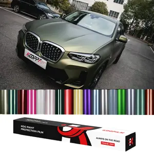 1.52*18m vente chaude film d'emballage de voiture changement de couleur Film TPU PET PPF changement de couleur film pour carrosserie de voiture