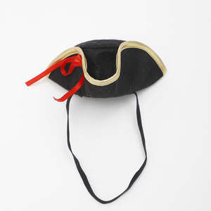 هالوين كاريبين القراصنة قبعة صغيرة ريشة عقال ل تأثيري والحفلات زينة اكسسوارات الشعر - Product Image 5