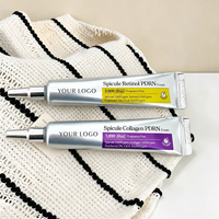 Crème pour les yeux OEM Retinal 0,1% Vitamine A Panthénol, complexe apaisant hydratant, anti-rides, affine les pores, élimine les pores obstrués, soin du visage