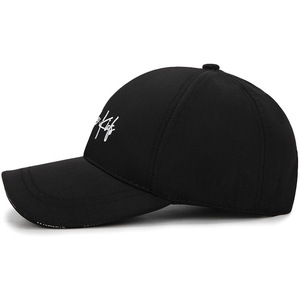 Gorra de Béisbol Estilo Coreano para Hombre y <span class=keywords><strong>Mujer</strong></span>, Marca Euroamericana de Moda, Verano, 100% Algodón, Transpirable, <span class=keywords><strong>Impermeable</strong></span> y Ajustable - Product Image 4