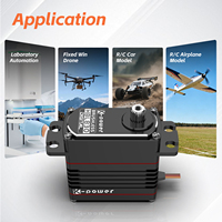 Servomoteur numérique HBL830 0,05 sec haute vitesse pour drone agricole, boîtier en aluminium, moteur brushless 7,4 V