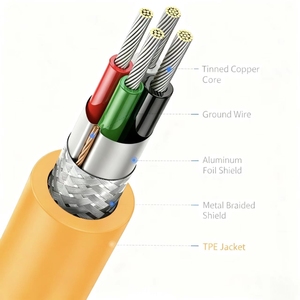 Cable de sujeción de <span class=keywords><strong>c</strong></span>ámara Mini <span class=keywords><strong>USB</strong></span> a tipo <span class=keywords><strong>C</strong></span> de alta velocidad 3M <span class=keywords><strong>5M</strong></span> 8m 10m para disparo remoto Canon EOS Nikon D850 DSLR sincronización de transferencia de datos - Product Image 6
