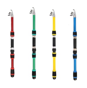 คันเบ็ดตกปลาทะเลแบบยืดหดได้ ขนาด 1.8 เมตร คาร์บอนไฟเบอร์ สำหรับตกปลาด้วยเหยื่อปลอม พร้อมรอกสปินนิ่ง ชุดตกปลาทะเล - Product Image 2