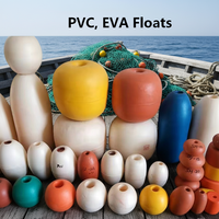 Flotteur perforé en EVA de 25 kg à 0,25 kg de flottabilité, flotteur en filet PVC pour filet de clôture de pisciculture et filet de barrière pour aquaculture offshore