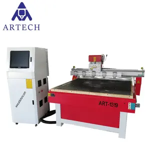 Cnc glass cutting tools double heads glass cutting and engraving machine