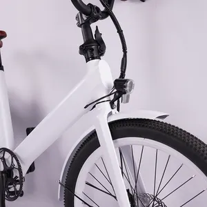 24 дюйма Электрический городской велосипед 15Ah литиевая батарея с большим радиусом, фара для электровелосипеда в 250W 500W электрический велосипед