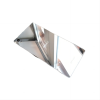 Pâte d'aluminium liquide VMP pigmentée couleur argent, spray argent chrome, peinture automobile effet miroir aluminium, paillettes métalliques pour peinture automobile