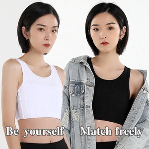 Chest <strong>Binder</strong> Transgender FTM <strong>Binder</strong> Trans Breast <strong>Binder</strong> <strong>Bra</strong> for Large Breast - Product Image 3