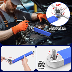 1/4'' 3/8'' 1/2'' High Carbon Steel Drive Adpater Gear Chain Drive Impact <strong>Offset</strong> Extension <strong>Ratchet</strong> <strong>Wrench</strong> for Confined Spaces