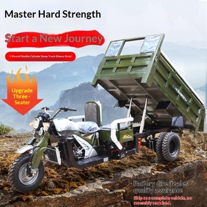 Motocicleta <span class=keywords><strong>de</strong></span> Tres Ruedas a Gasolina, Triciclo <span class=keywords><strong>de</strong></span> Carga Abierta, <span class=keywords><strong>Transporte</strong></span> Agrícola <span class=keywords><strong>de</strong></span> Mercancías, Refrigeración por Agua <span class=keywords><strong>de</strong></span> Alta Velocidad, 400 kg+ - Product Image 4