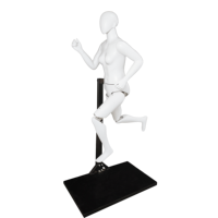 Mannequin robot pour affichage de perruque, Mannequin Cromados, Mannequin de course chromé