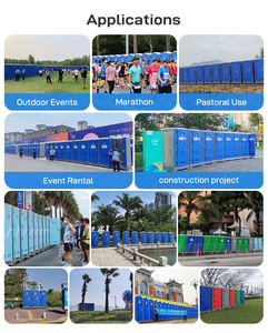 Baños Móviles con Cabina de Acero, Baño Portátil en <span class=keywords><strong>Alquiler</strong></span>, <span class=keywords><strong>WC</strong></span> Portátil para Exteriores, Baño Móvil Público Reciclado, Baño Individual - Product Image 6