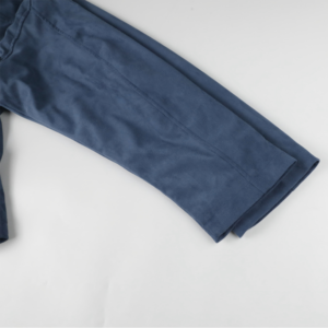 Giacche con Zip a Maniche Lunghe in Tessuto <span class=keywords><strong>Scamosciato</strong></span> Personalizzabili alla Moda per <span class=keywords><strong>Uomo</strong></span> per Uso Quotidiano - Product Image 4